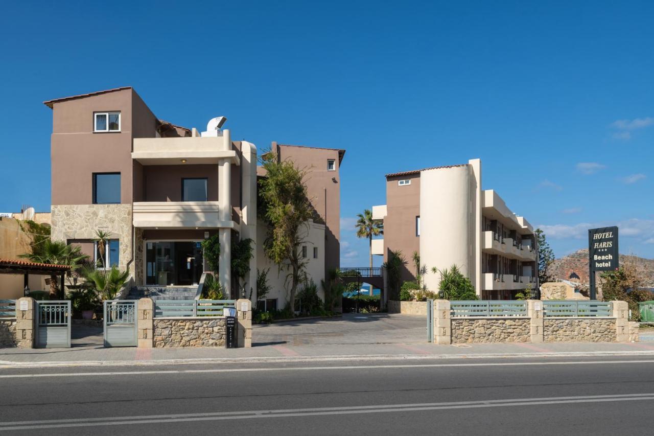 Hotel Haris On The Beach Agia Marina 외부 사진