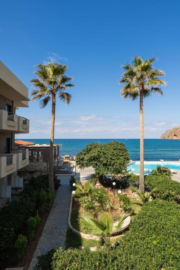Hotel Haris On The Beach Agia Marina 외부 사진