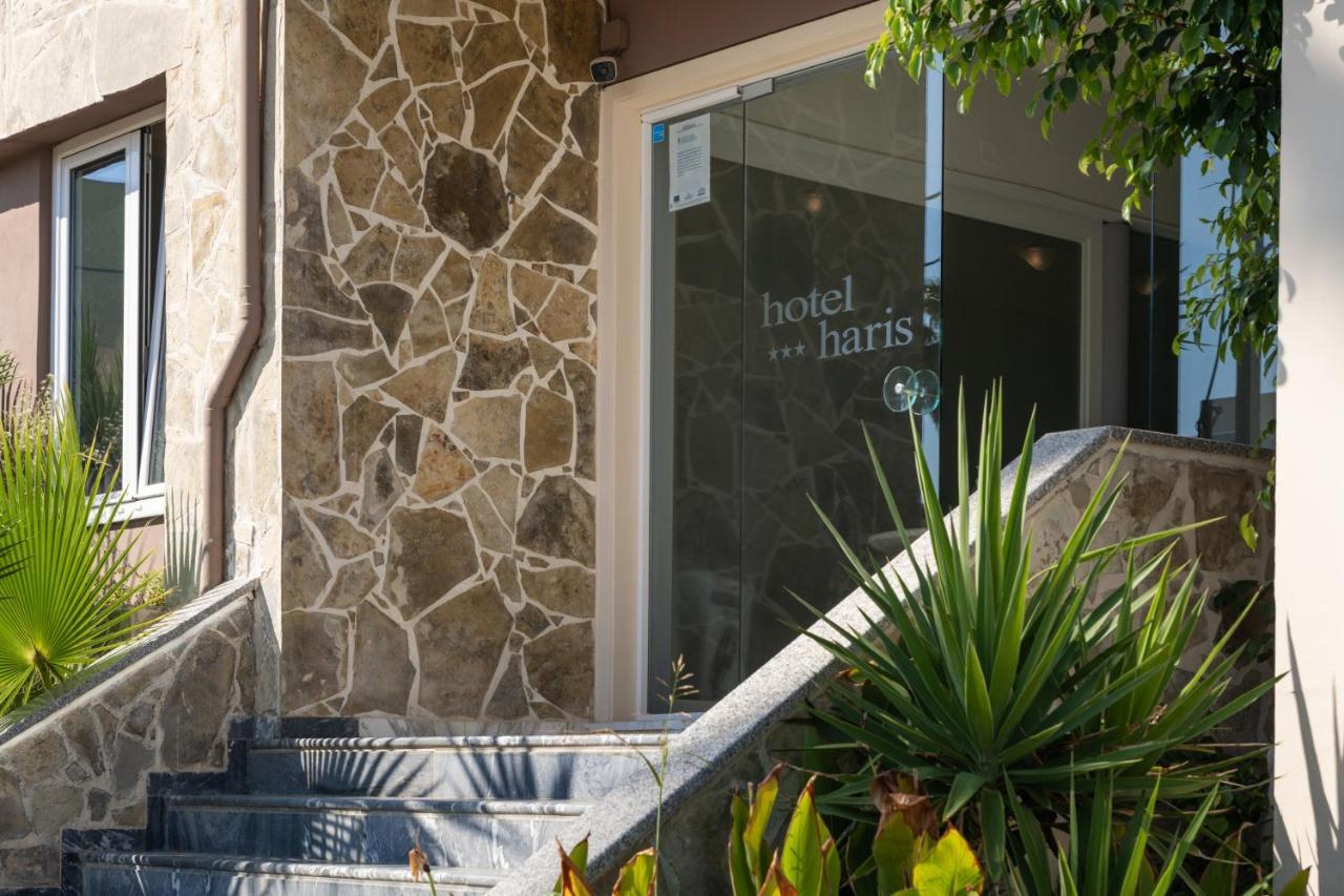 Hotel Haris On The Beach Agia Marina 외부 사진