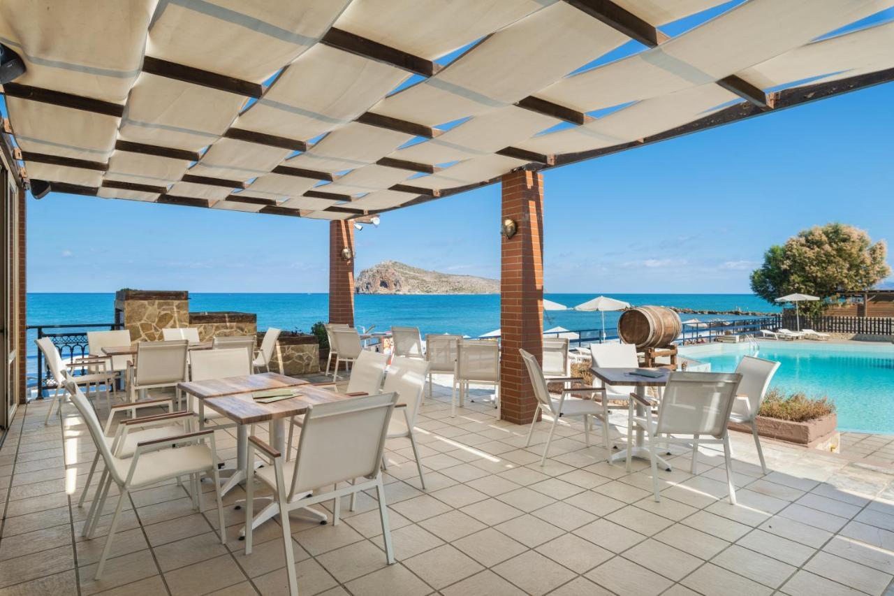 Hotel Haris On The Beach Agia Marina 외부 사진