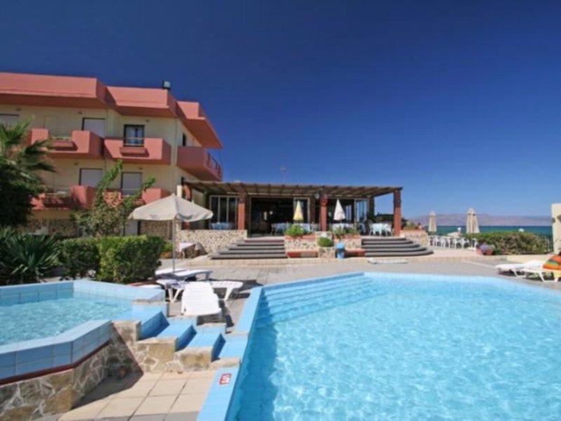 Hotel Haris On The Beach Agia Marina 외부 사진